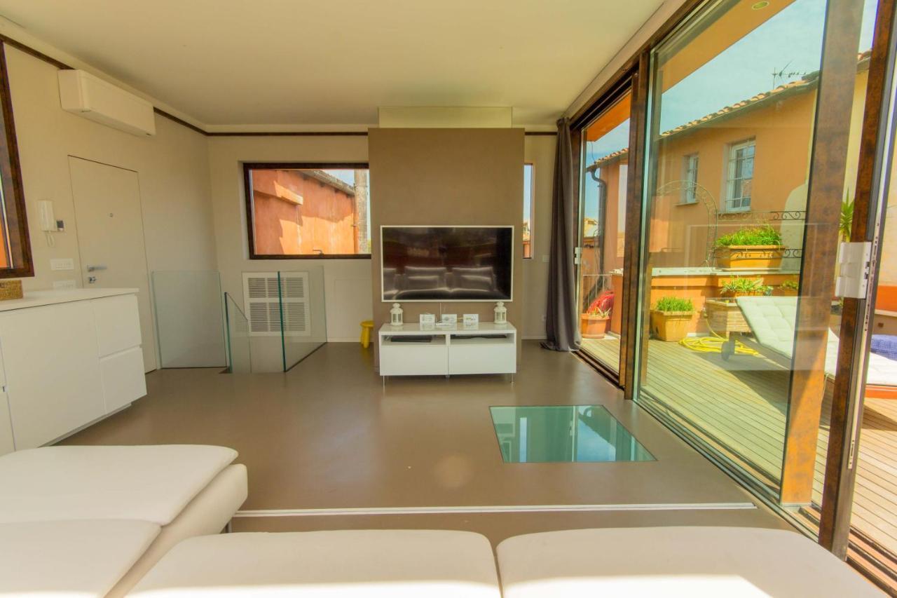 Pelliccia 11 Trastevere Penthouse Roma Exterior foto