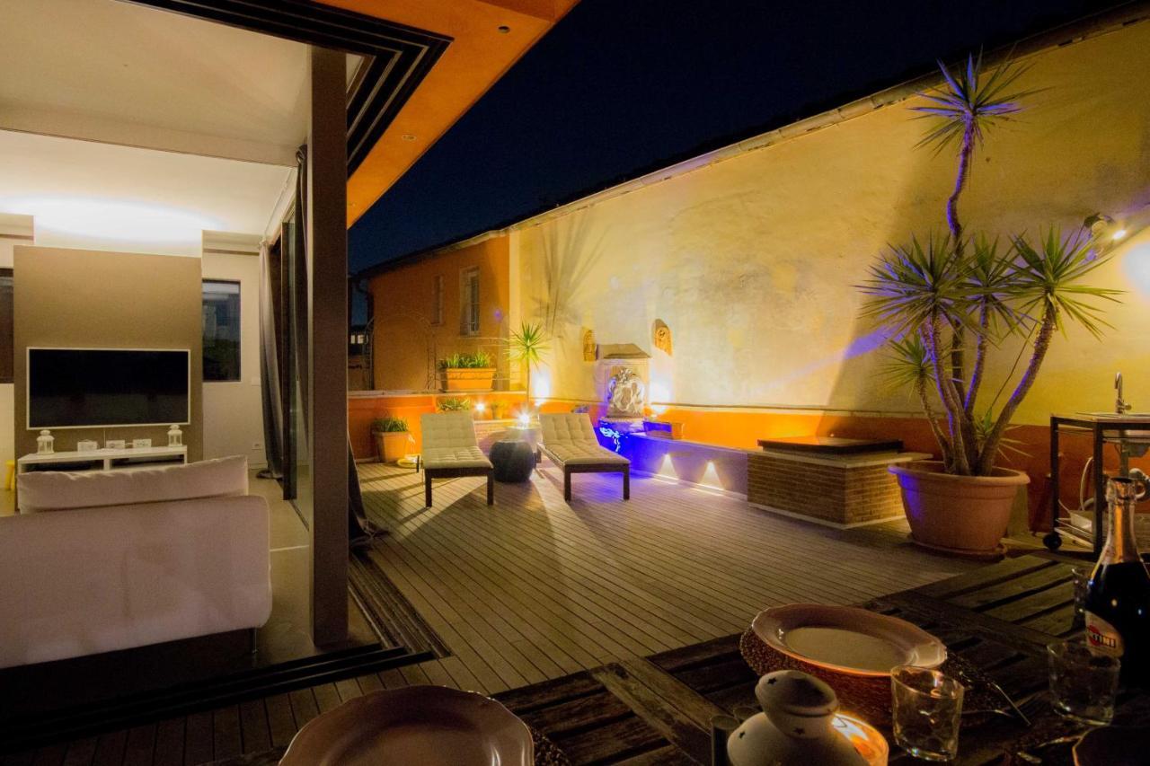 Pelliccia 11 Trastevere Penthouse Roma Exterior foto