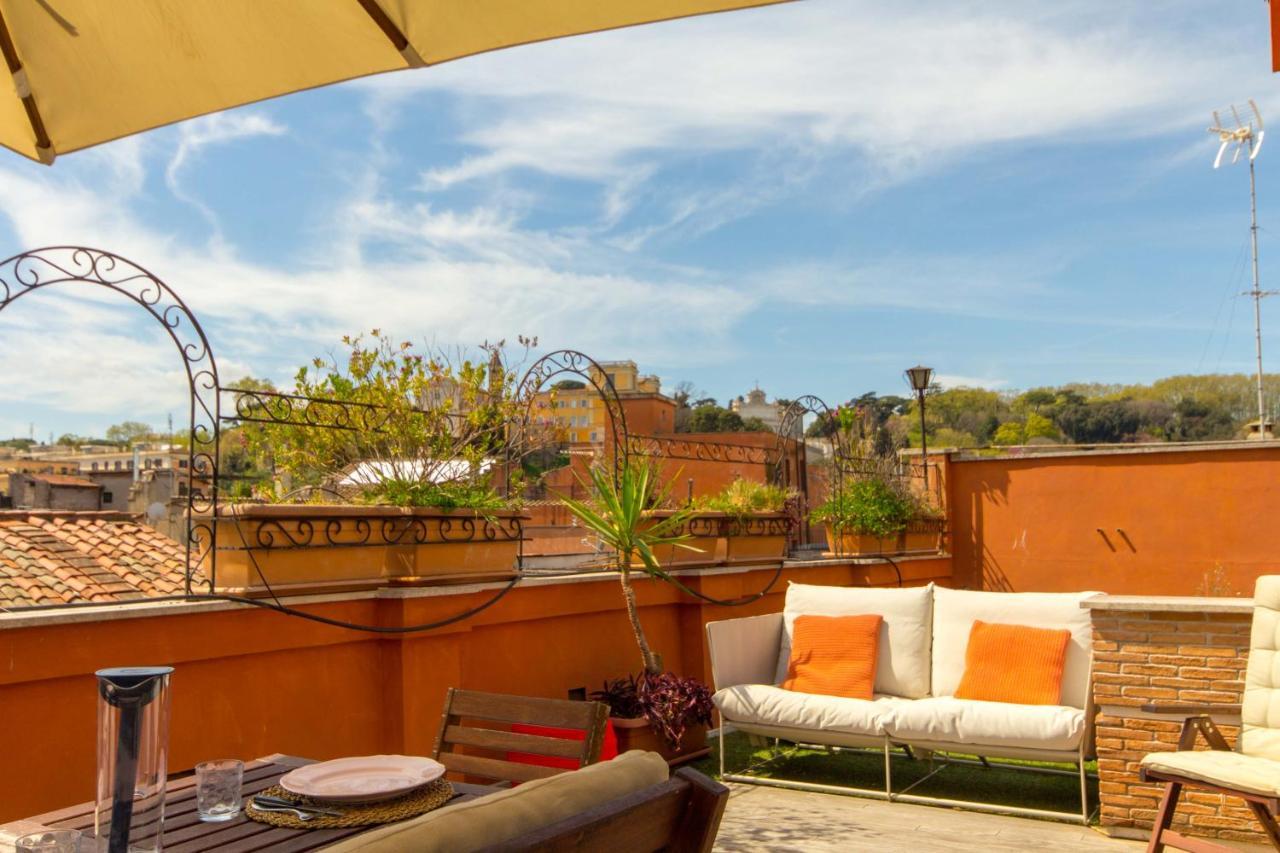 Pelliccia 11 Trastevere Penthouse Roma Exterior foto