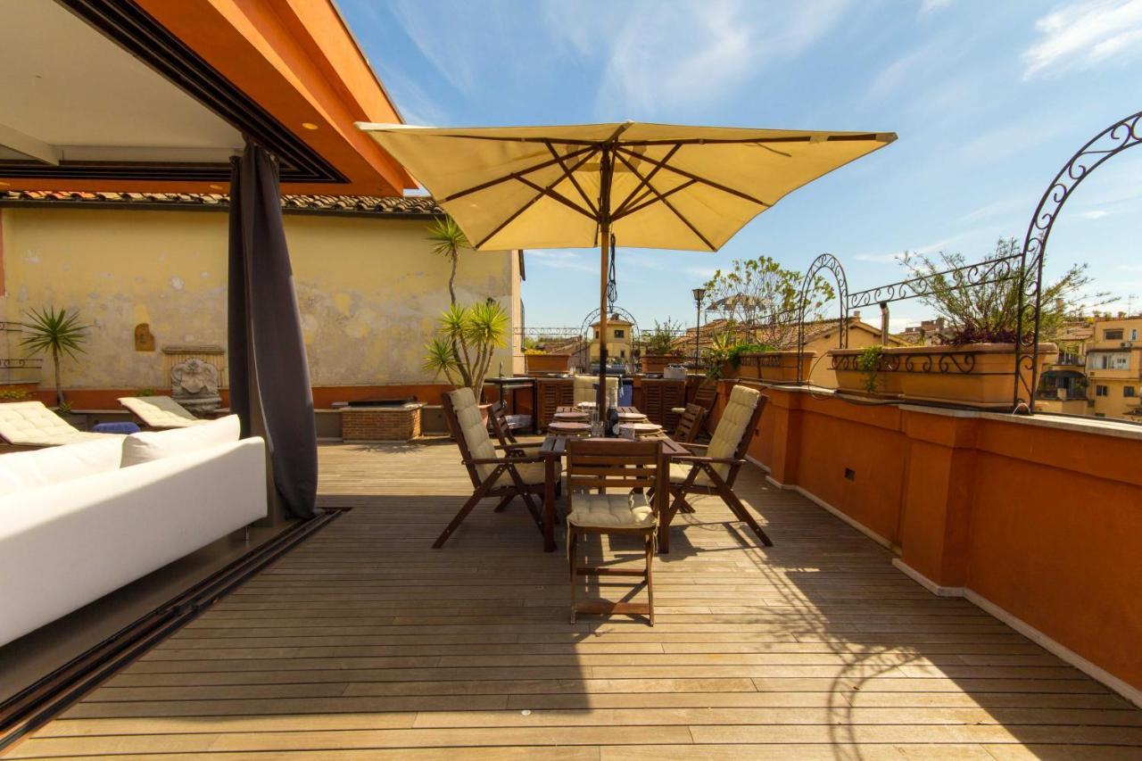 Pelliccia 11 Trastevere Penthouse Roma Exterior foto